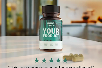 do 3d product animation for supplements