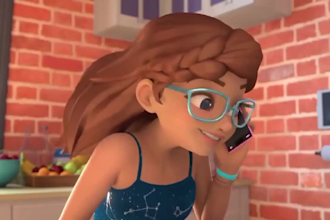 create 3d cartoon characters, 3d animation video, music video