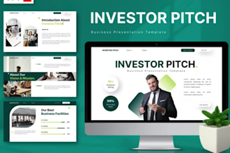 do improve business powerpoint redesign pitch deck edit canva, sponsorship deck