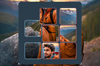 create personalized puzzle games from any photos, unique digital gift