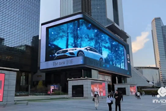 create realistic 3d billboard animation fooh dooh and teaser animation for brand