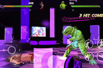 develop multiplayer fighting game in unity with ufe 2
