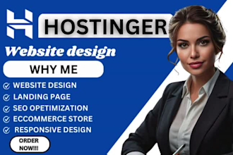 wordpress design hostinger website design, website design