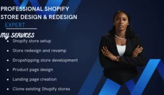 be your shopify expert for store design, revamp, and product pages