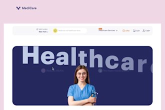 design a professional clinic website with online booking