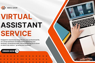 be your virtual assistant for data entry, linkedin outreach, email list building