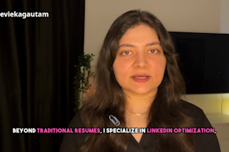 create and professionally optimize your linkedin profile