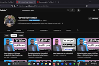 be your professional youtube channel manager and SEO expert