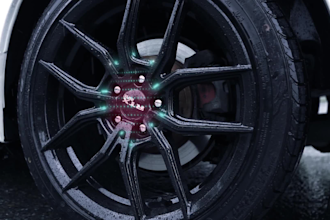 create a modern corporate video, holograms, infographic