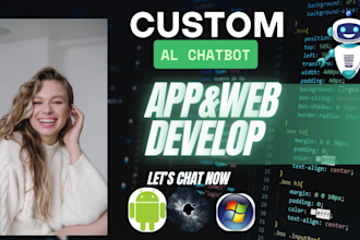 develop chatgpt ai mobile app ai website ai saas app ai chatbot ai software dev