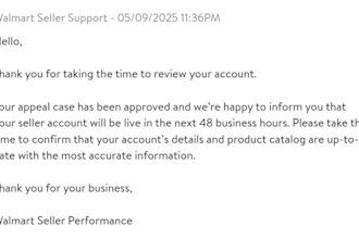 reinstate your suspended walmart account in 72 hours