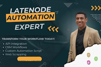 setup latenode automation, late node, latenode workflow, and API integration