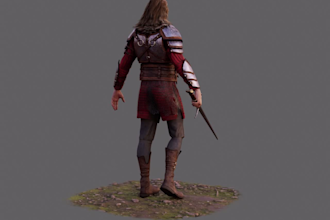 sculpt creature and character for games and 3d printing