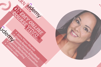 develop udemy video online course course video course creation course content