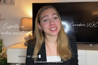 create ugc video for tiktok or reels in spanish