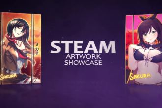 make animated steam artwork showcase for your steam profile