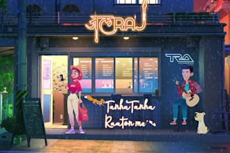 make an animated lyric video for your song
