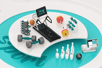 create 3d isometric animation explainer video 3d animation explainer video