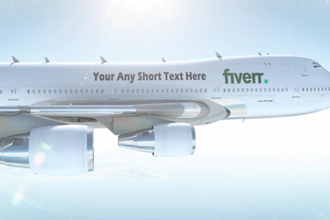 make airplane logo intro outro promo