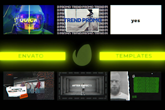 edit any template from envato elements