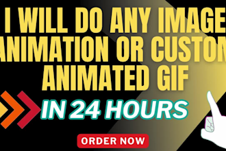 do any image animation loop or custom animated gifs