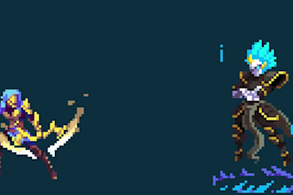 draw 2d pixel game art nsfw pixel character animation 2d sprite sheet tilesets