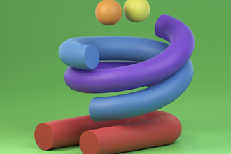 make a short 3d loop