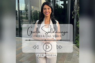 be your professional female voiceover artist in latin spanish
