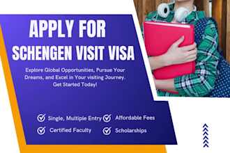 provide complete service for schengen tourists or visit visa
