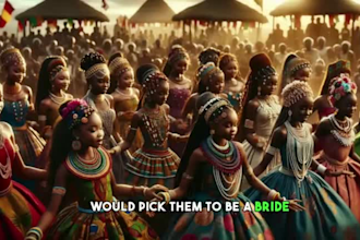 create african folktale animated story telling history video