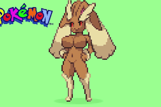 make custom nsfw pixel art in fakemon or pokemon style, pokemon trainer sprite