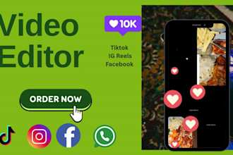 edit enagaging tiktok videos for your brand or personal page