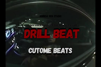 produce custom drill, trap, industry level hiphop beats