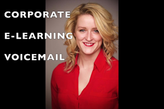 record corporate and explainer professional voiceovers, fast
