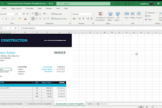 design the professional invoices and letterhead