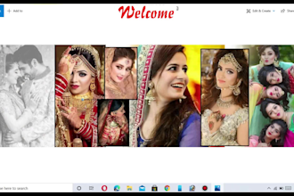 design your wedding and other photos album