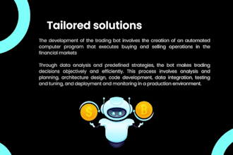 develop trading system, custom strategy, collect data, apis