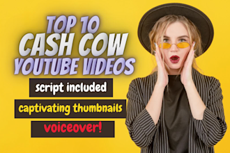 make top 10 viral cash cow videos , youtube automation