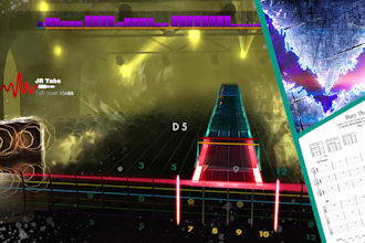 chart your tabs or songs into rocksmith 2014