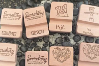 engrave photos on woodcraft items and send you a preview