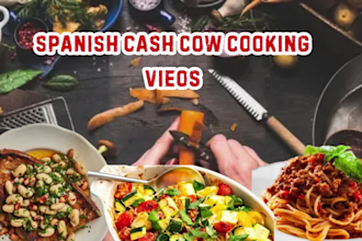 tasty food cooking video recipes, automation spanish cash cow cooking channel
