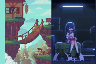 draw 8 bits retro pixel background,landscape,scenery,rpg game environment,stream