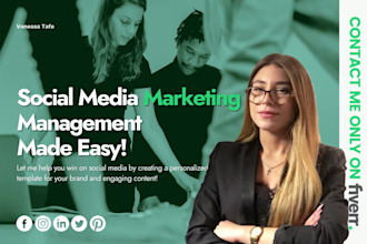be your professional social media marketing manager