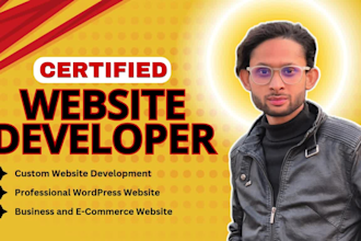 build rebuild website as a full stack website developer