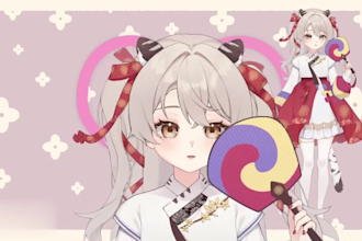 draw vtuber model, 2d vtuber, live 2d rigging, vtuber design, animie, streaming