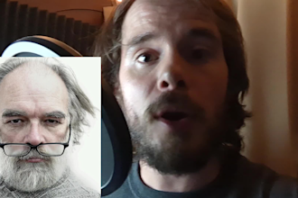 do a professional old man voice over