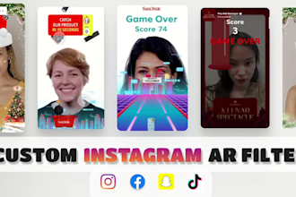 create amazing interactive tiktok instagram filter using spark ar
