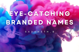 make company names , brand names and product names professionally