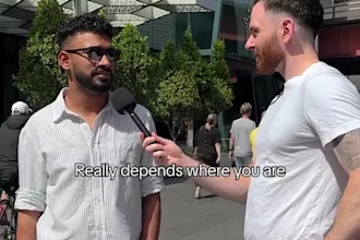 conduct ugc street interview using your question for any social media