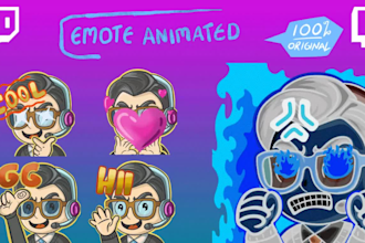 create custom twitch or discord emote in 24 hours